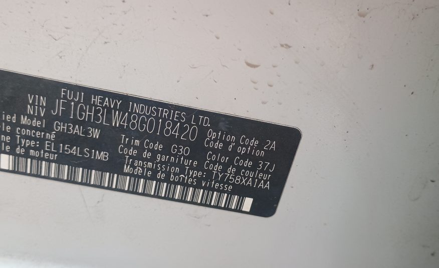 SUBARU IMPREZA 2008