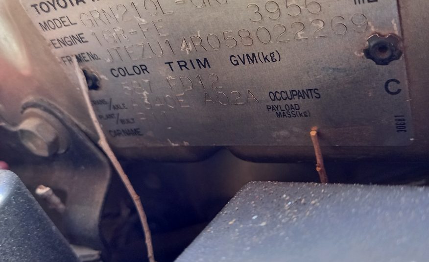 TOYOTA 4RUNNER 2005