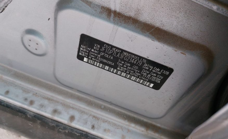 SUBARU XV 2016