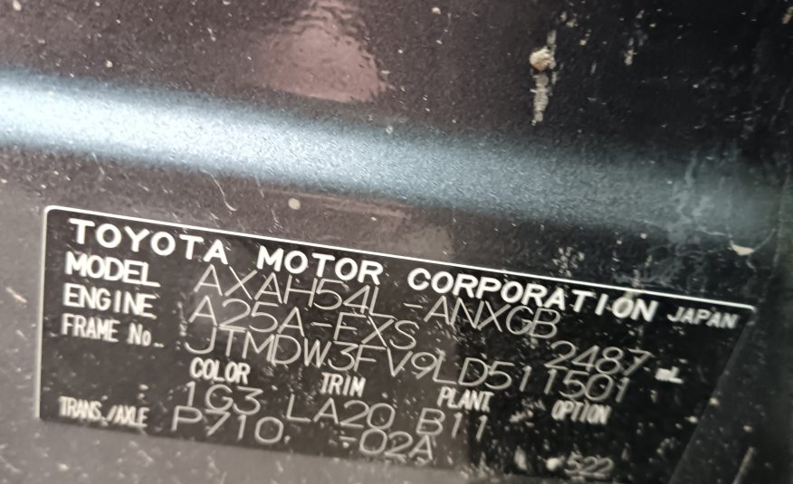 TOYOTA RAV 4 2020