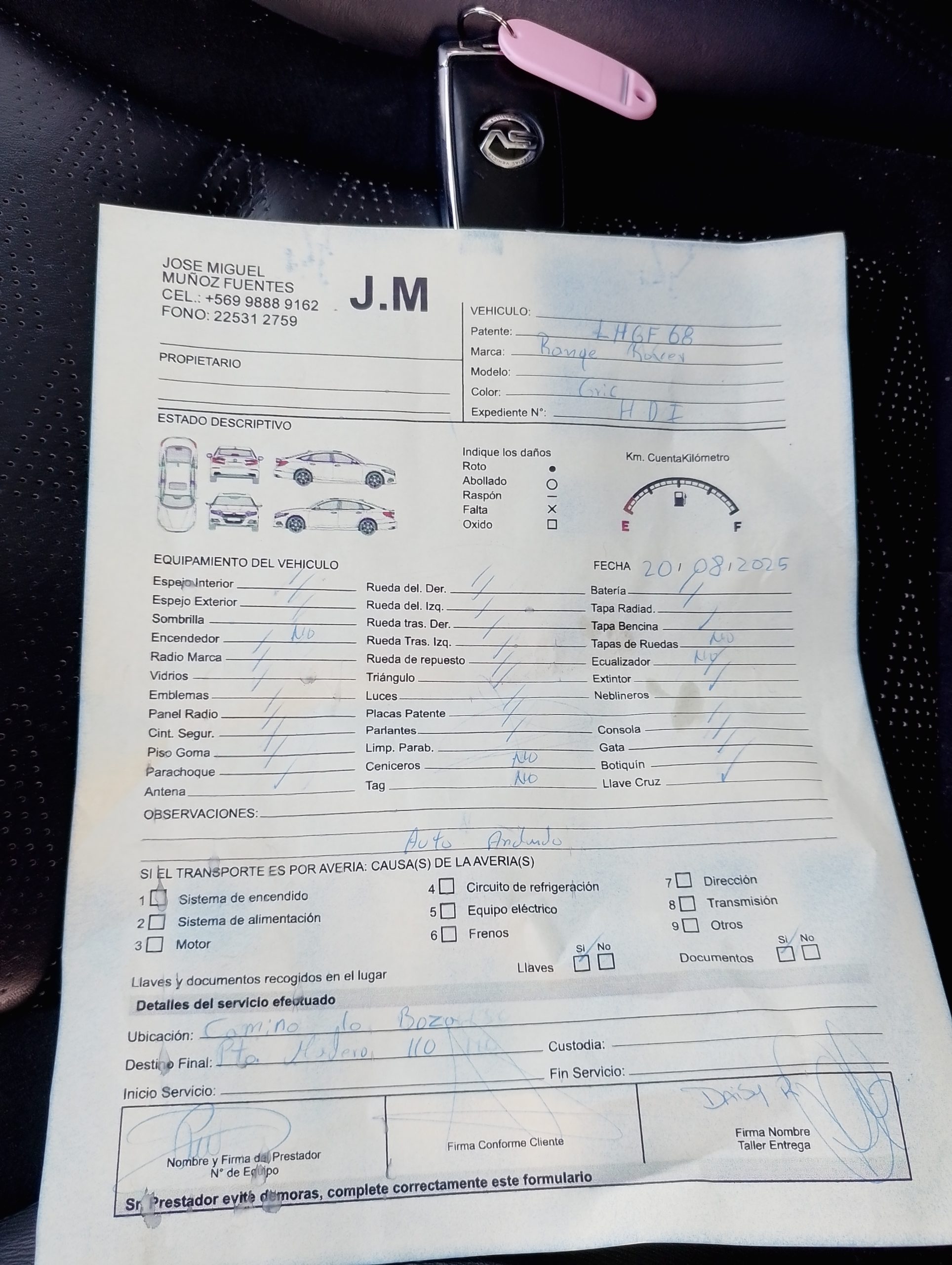 LAND ROVER RANGE ROVER 2019