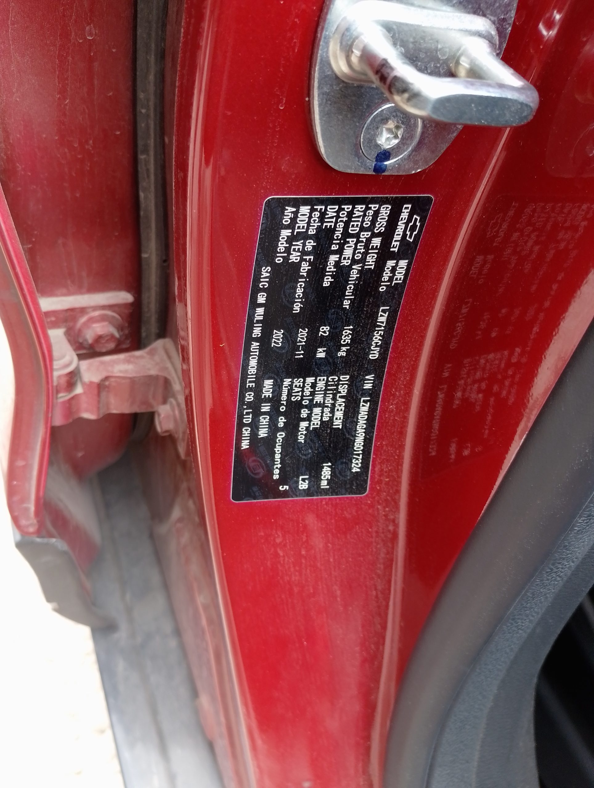 CHEVROLET GROOVE 2022