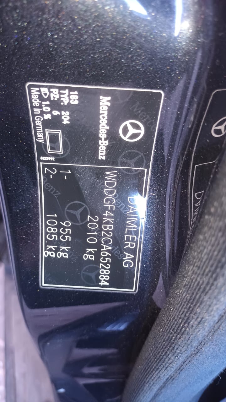 MERCEDES BENZ C180 2012