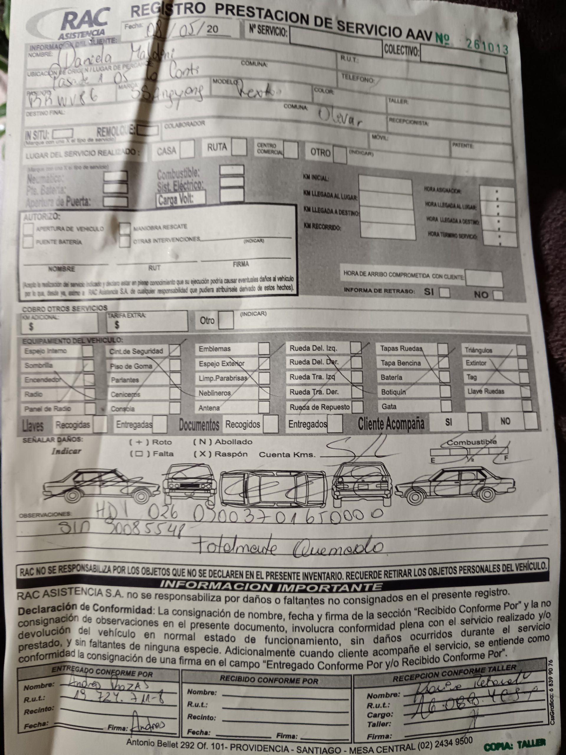 SSANGYONG REXTON 2022