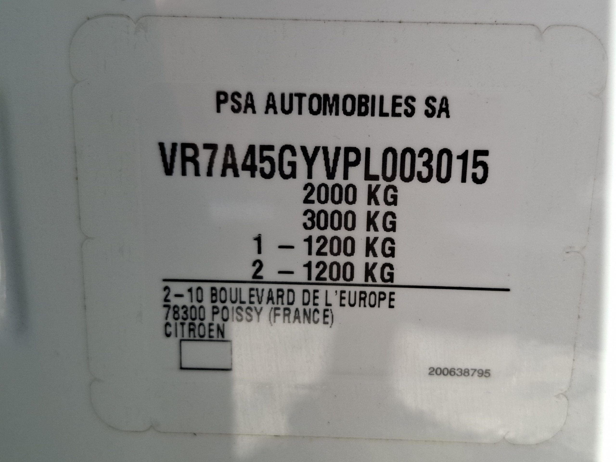 CITROEN C5 1.5 2023