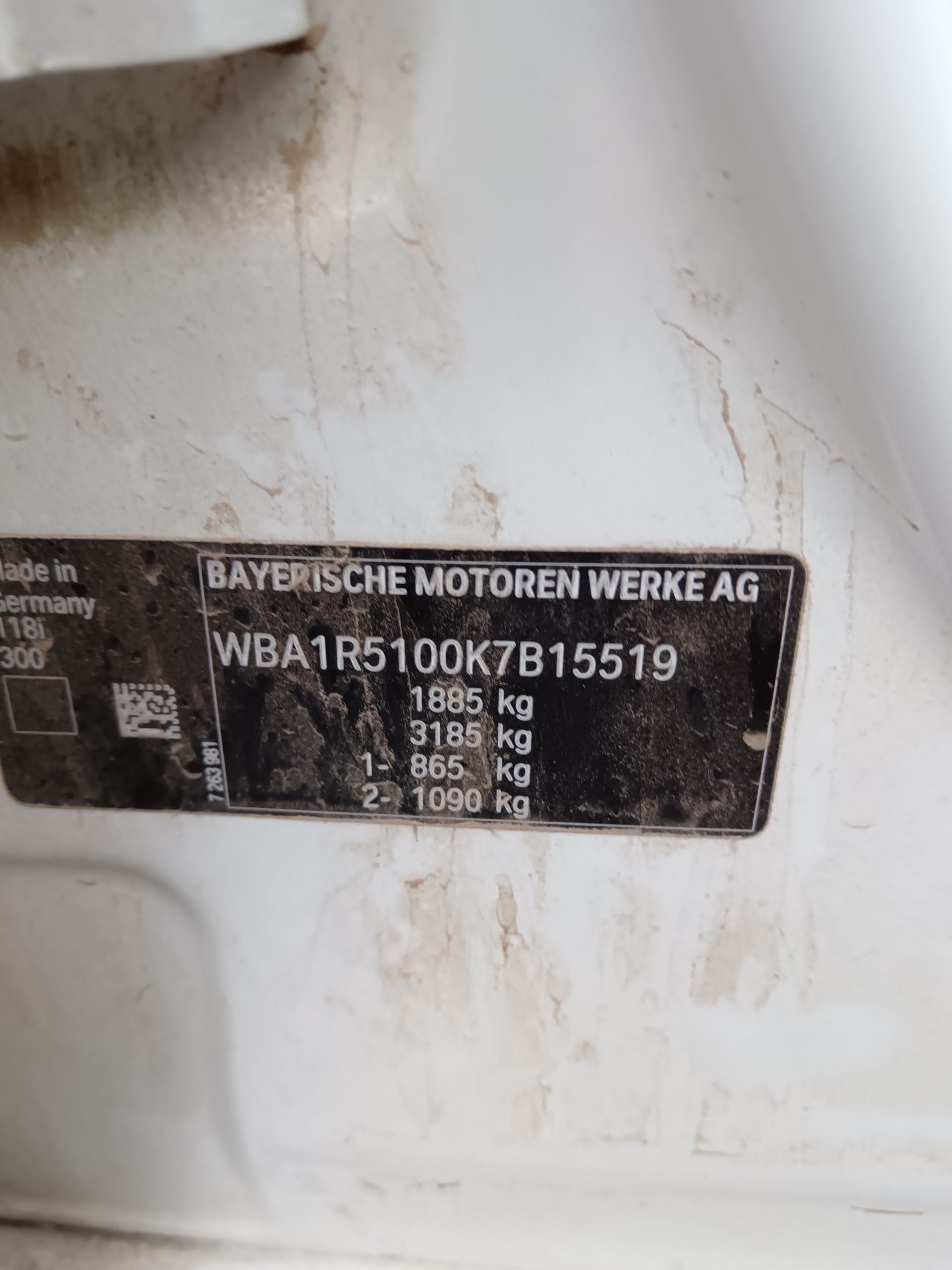 BMW 118 2018