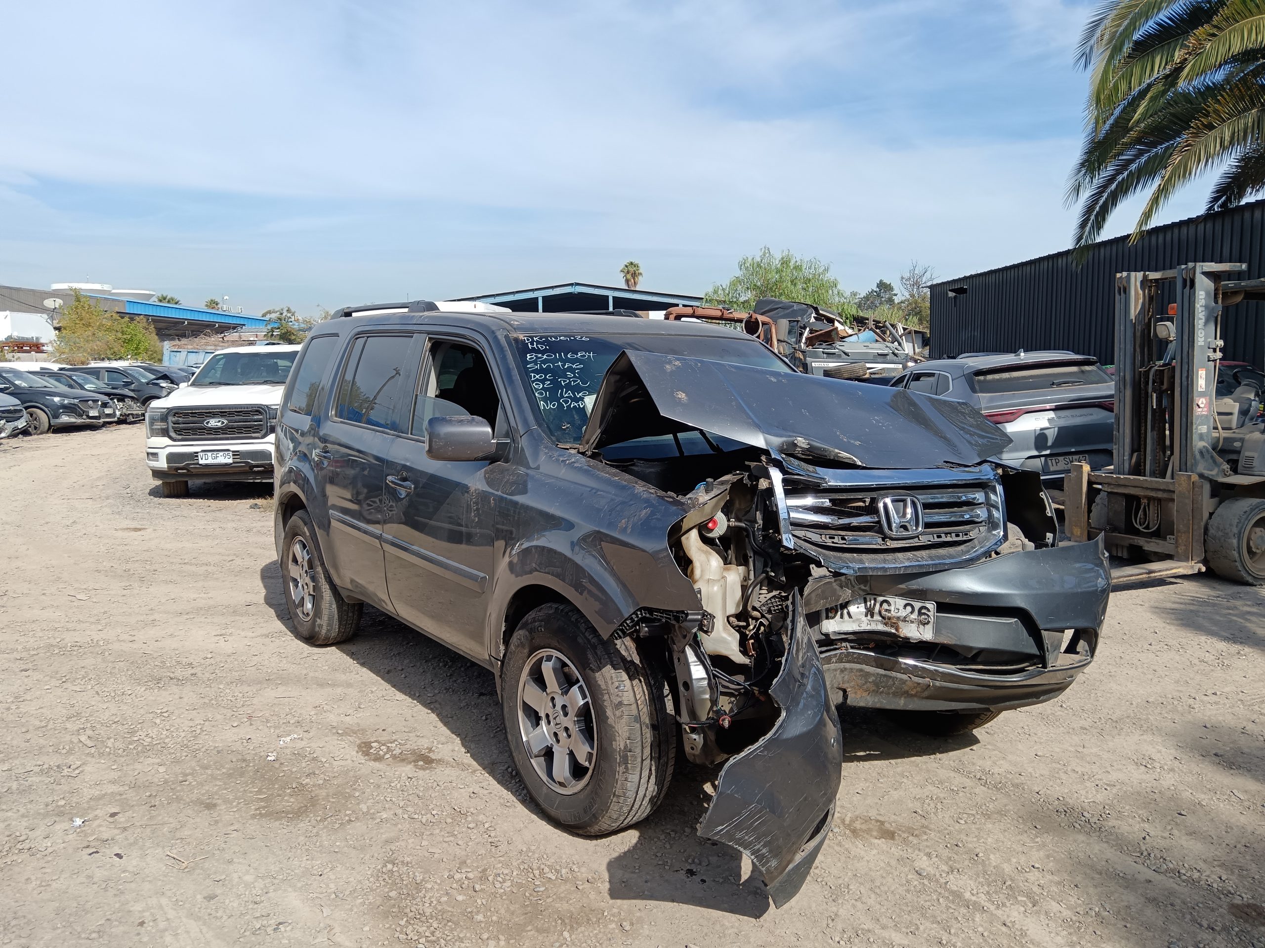 HONDA PILOT 2012
