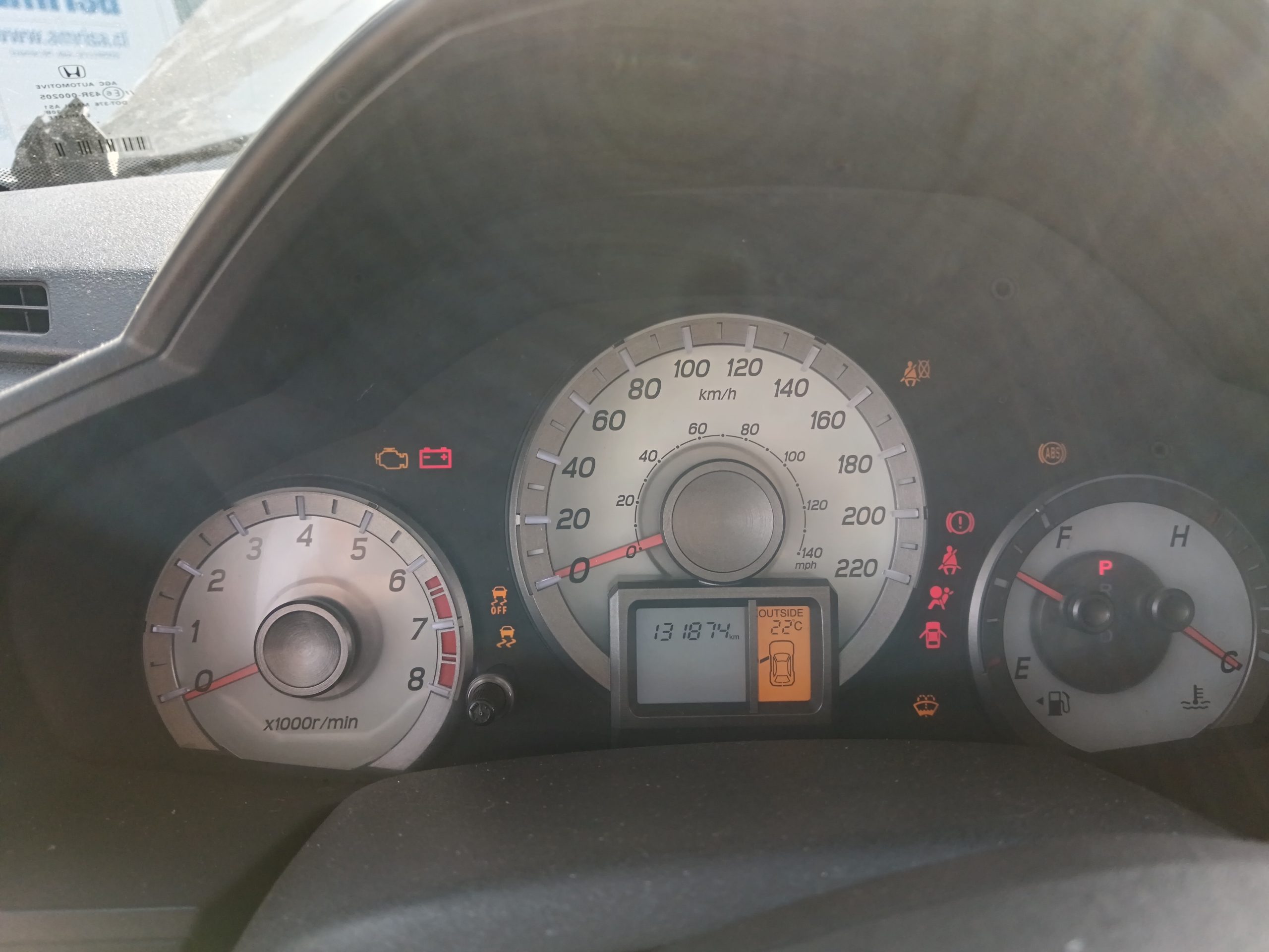 HONDA PILOT 2012