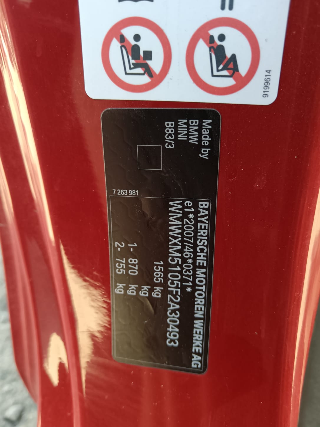 MINI F56 2015