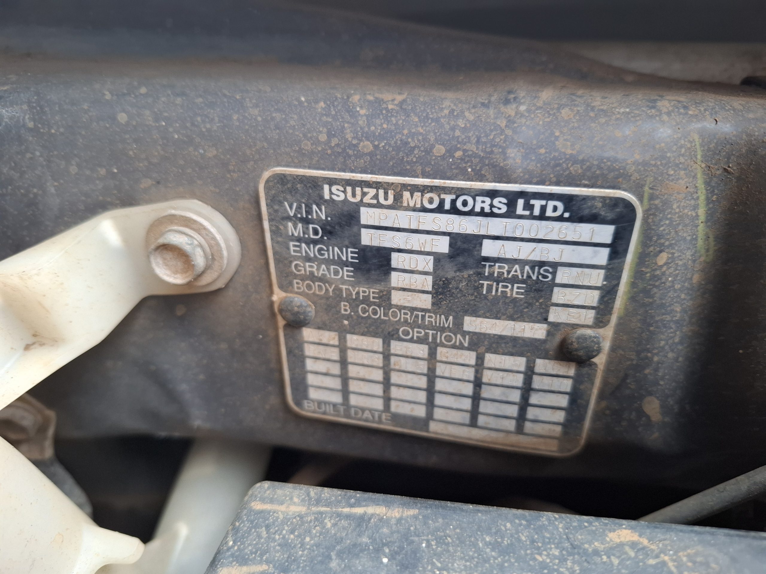 CHEVROLET DMAX 2020