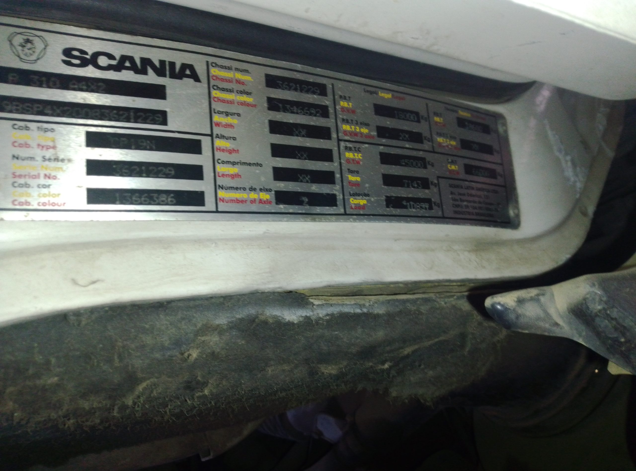 SCANIA P 310 A 2008